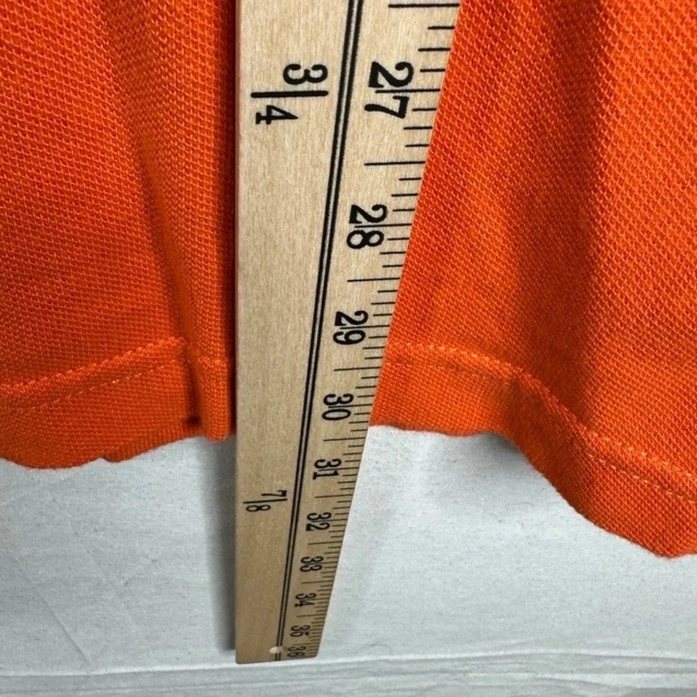 Hollister‎ Men's Super Cut Fit Polo Orange Size XL Y2K_6